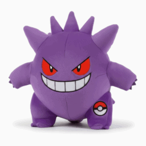 Peluche Ectoplasma avec badge prouvant l’authenticité du produit.