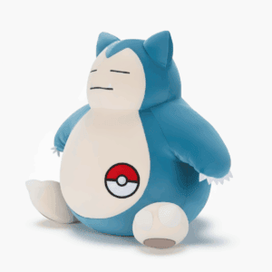 Peluche Ronflex avec badge prouvant l'authenticité du produit