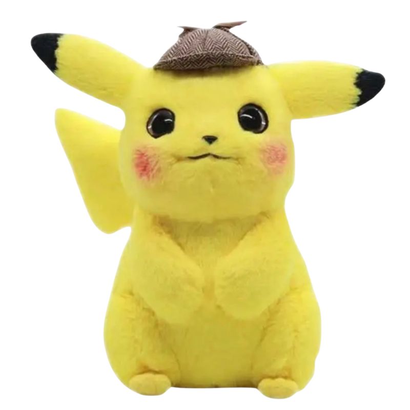 Peluche Détective Pikachu