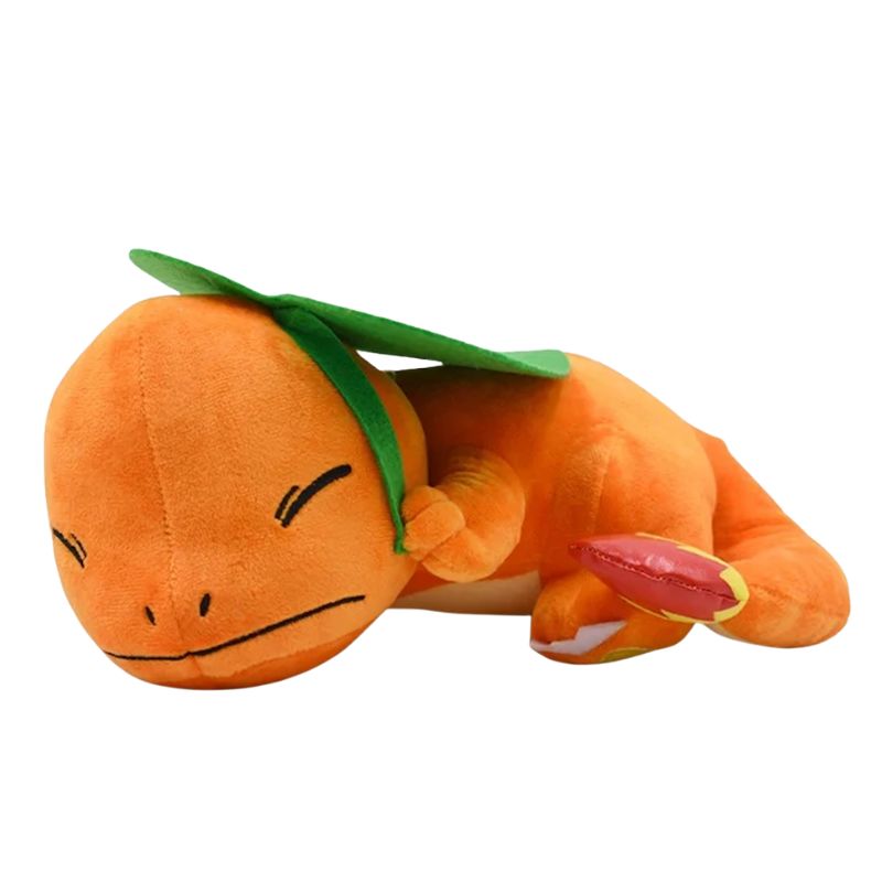 Peluche Salamèche qui dort