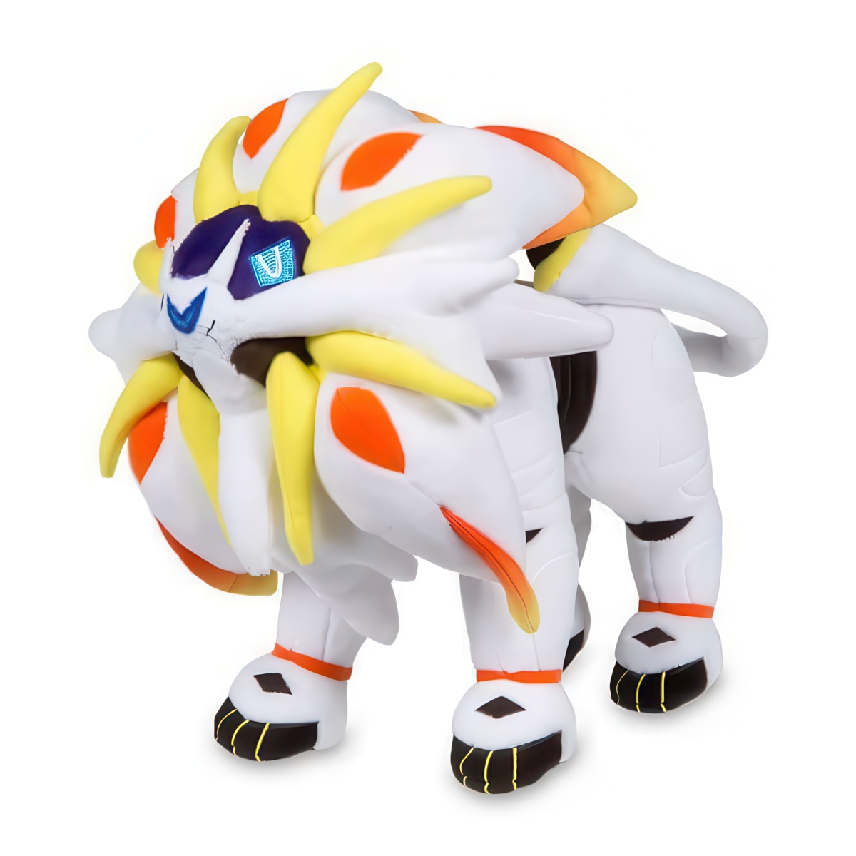 Peluche Solgaleo vue de face