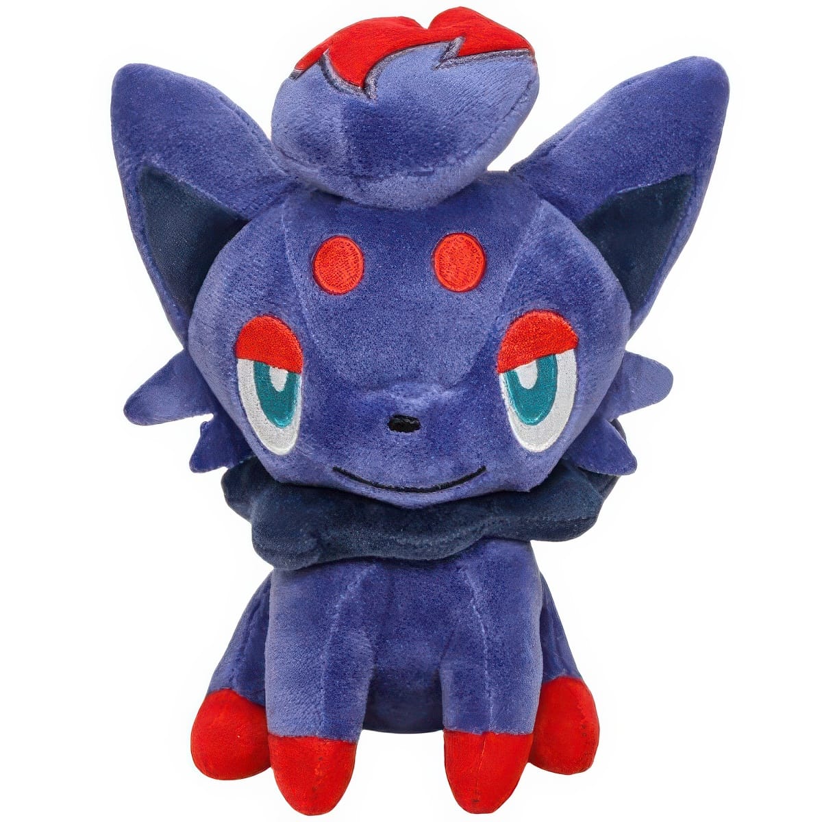 Peluche Zorua vue de face