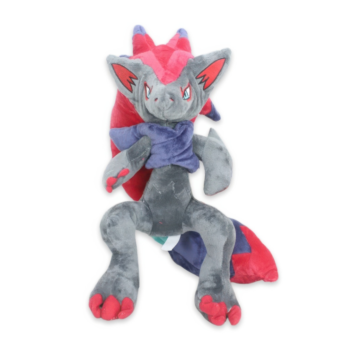 Peluche Zoroark de face