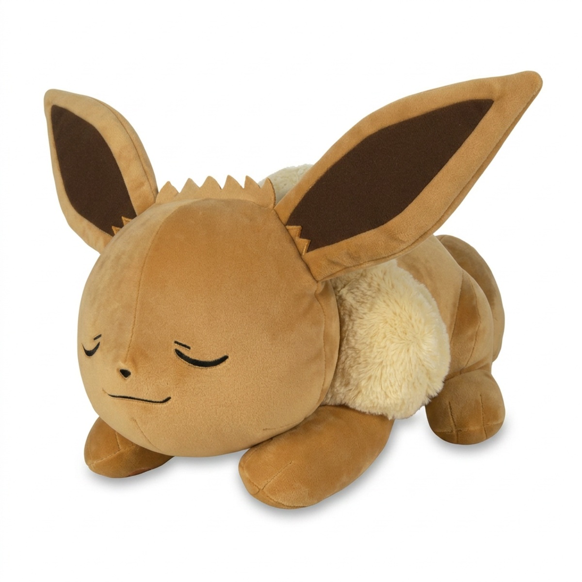 Peluche Évoli qui dort