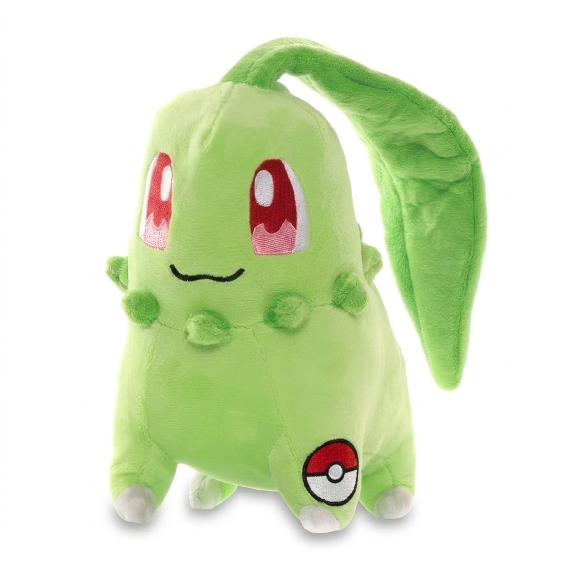 Peluche Germignon avec badge prouvant l'authenticité du produit.
