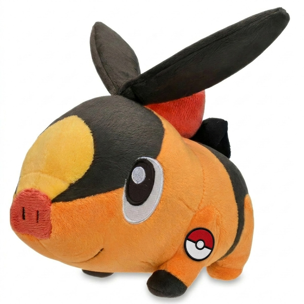 Peluche Gruikui avec badge prouvant l'authenticité du produit.