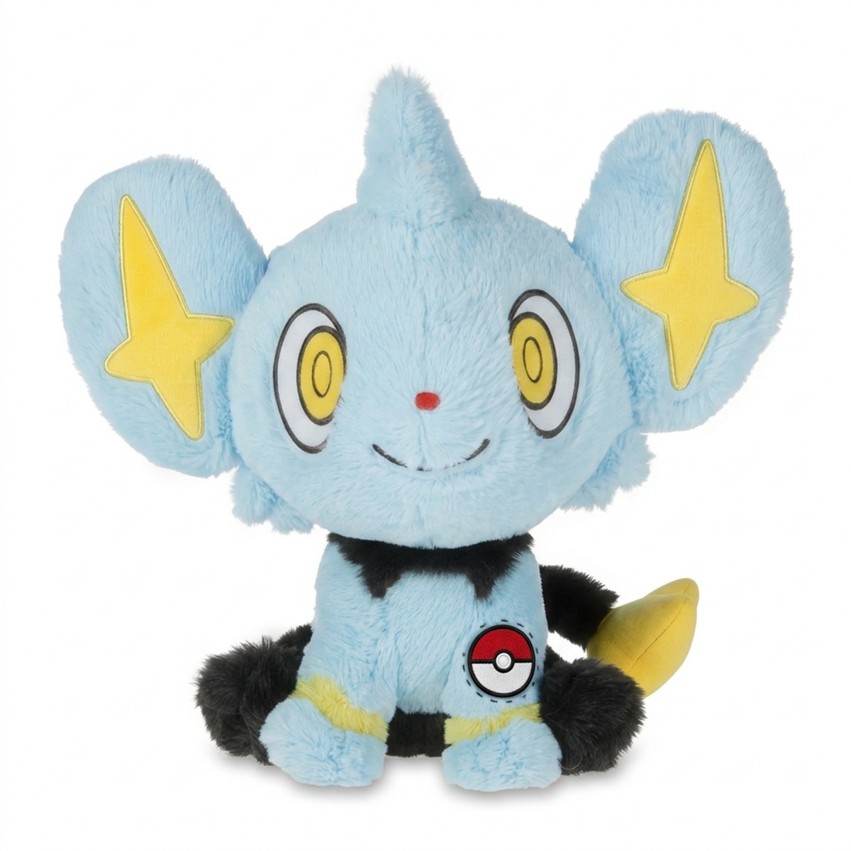 Peluche Lixy avec badge prouvant l'authenticité du produit.