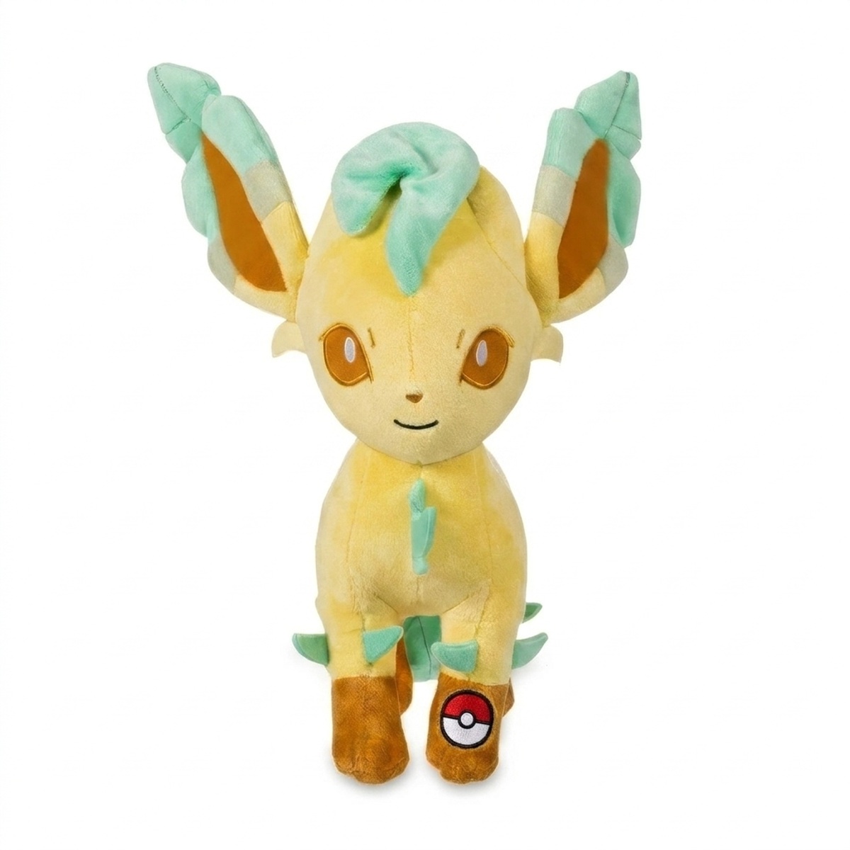 Peluche Phyllali avec badge prouvant l'authenticité du produit.