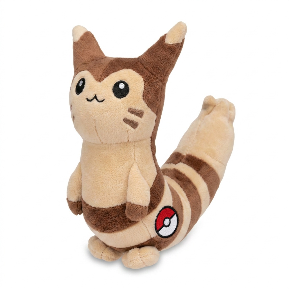Peluche Fouinar avec badge prouvant l'authenticité du produit.
