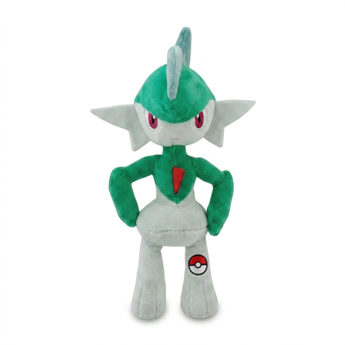Peluche Gallame avec badge prouvant l'authenticité du produit.