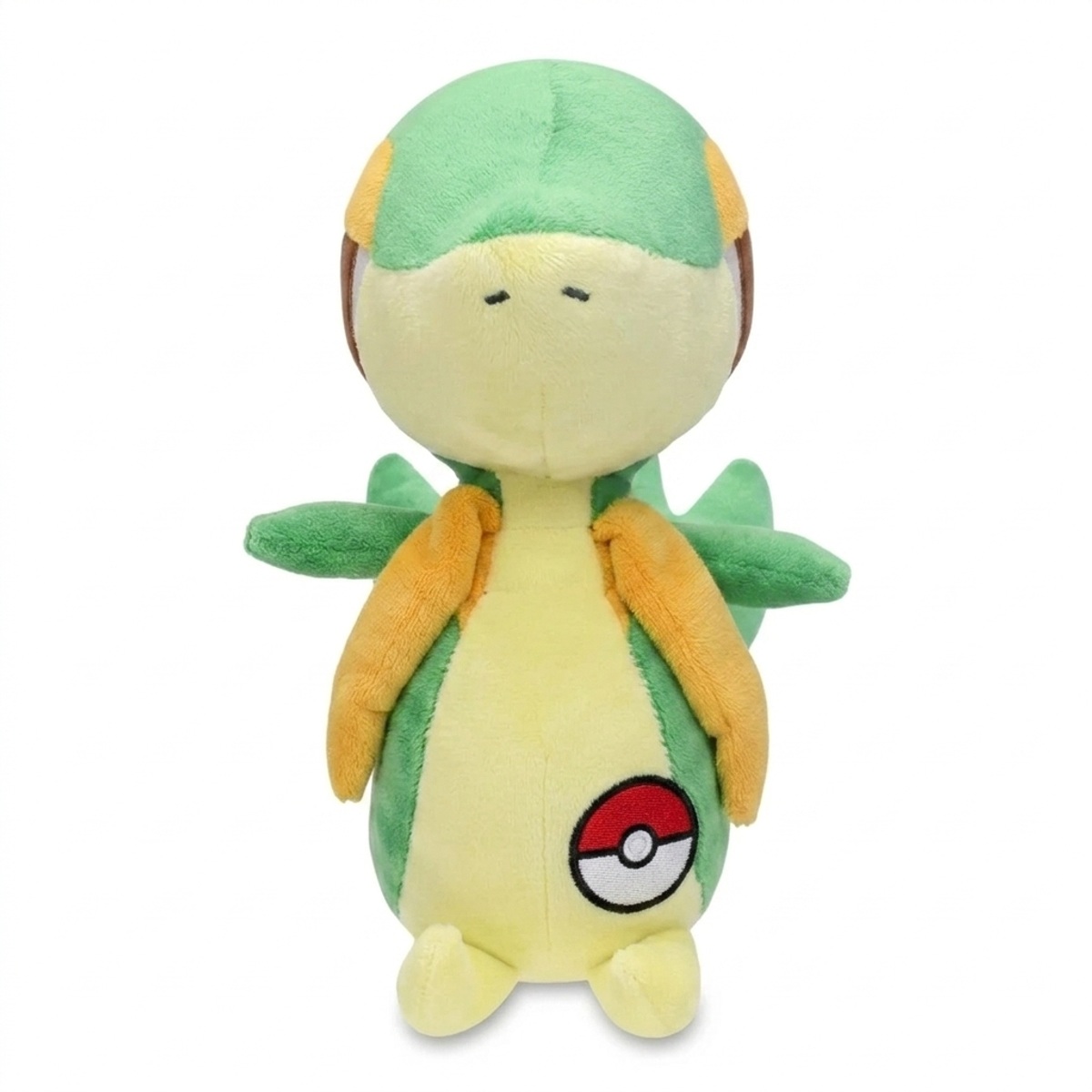 Peluche Vipélierre avec badge prouvant l'authenticité du produit.