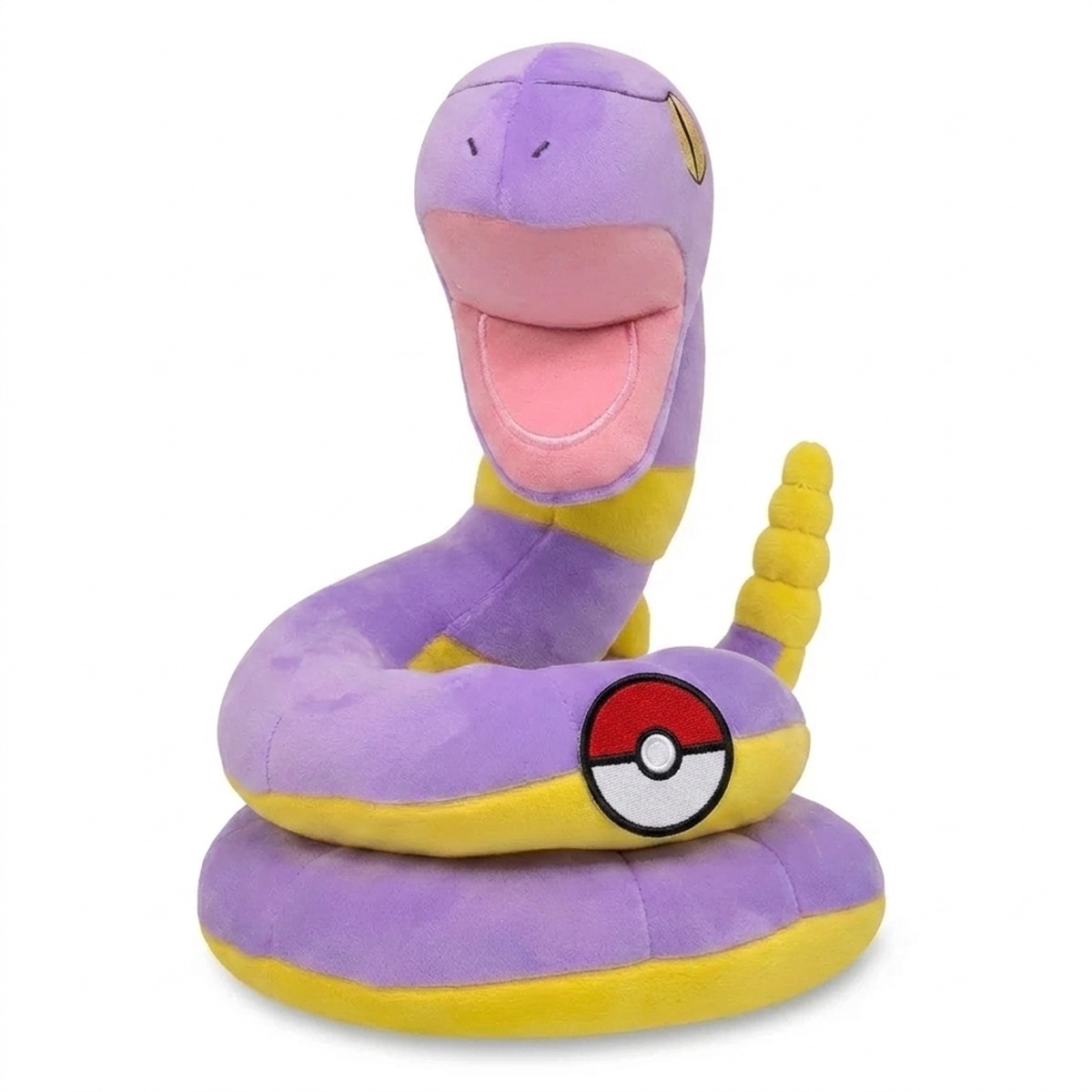 Peluche Abo avec badge prouvant l'authenticité du produit.