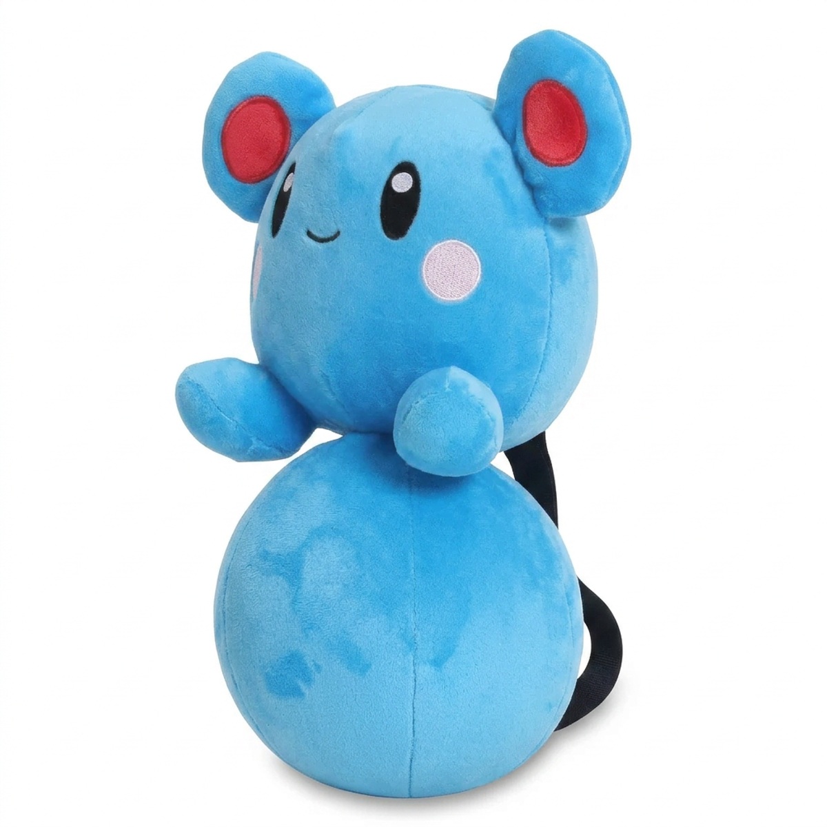 Peluche Azurill vue de 3/4