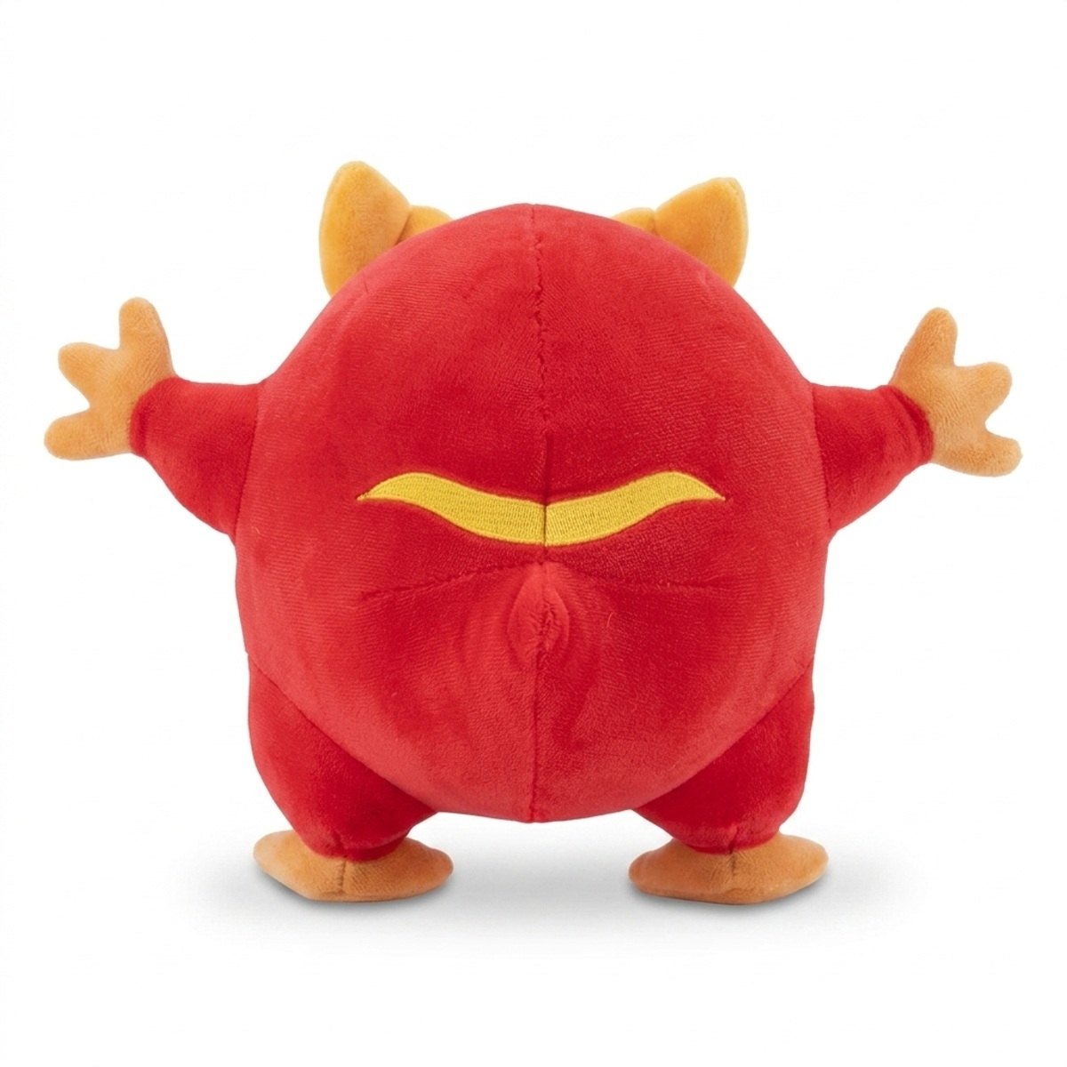 Peluche Darumarond vue de dos