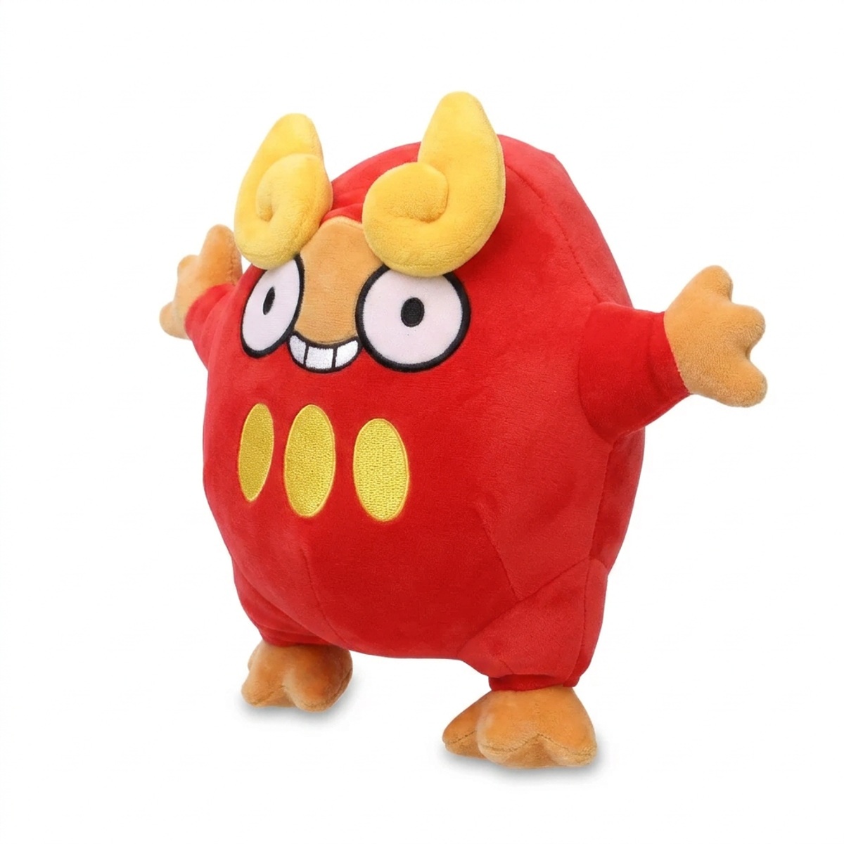 Peluche Darumarond vue de 3/4