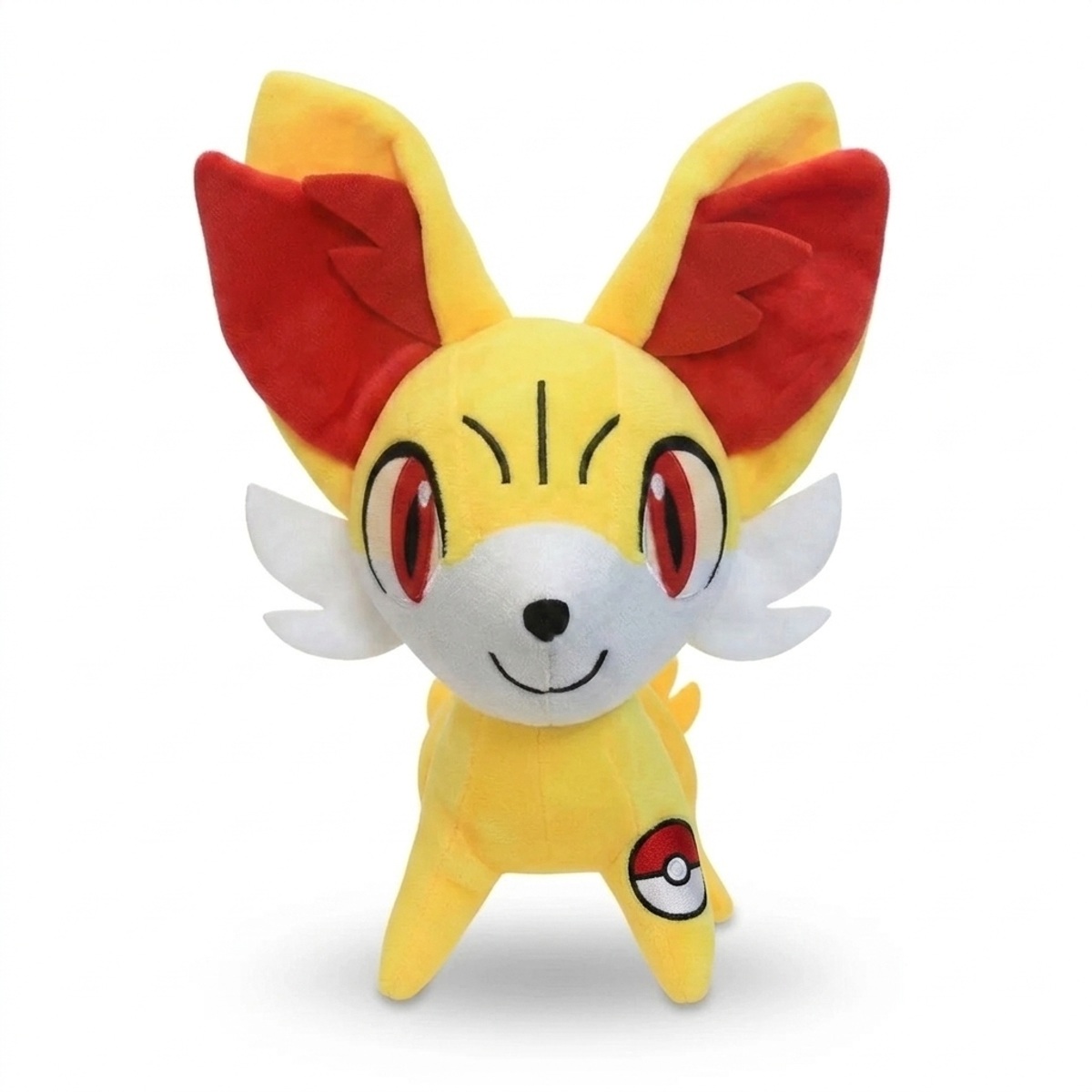 Peluche Feunnec avec badge prouvant l'authenticité du produit.