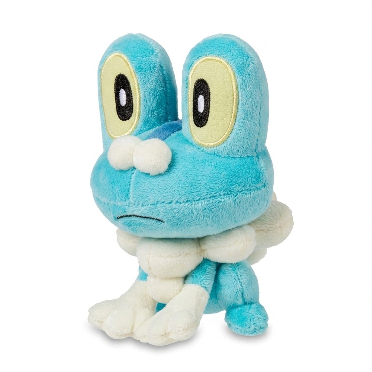 Peluche Grenousse vue de 3/4