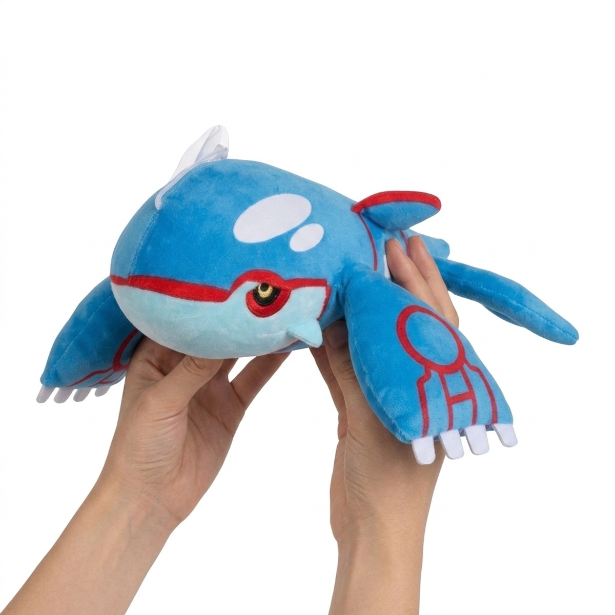 Peluche Kyogre tenue dans les mains