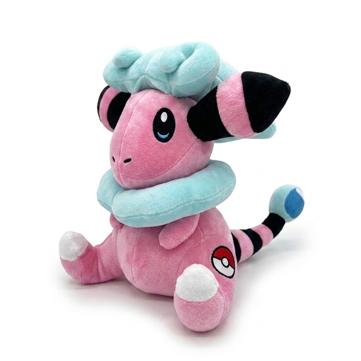Peluche Lainergie avec badge prouvant l'authenticité du produit.