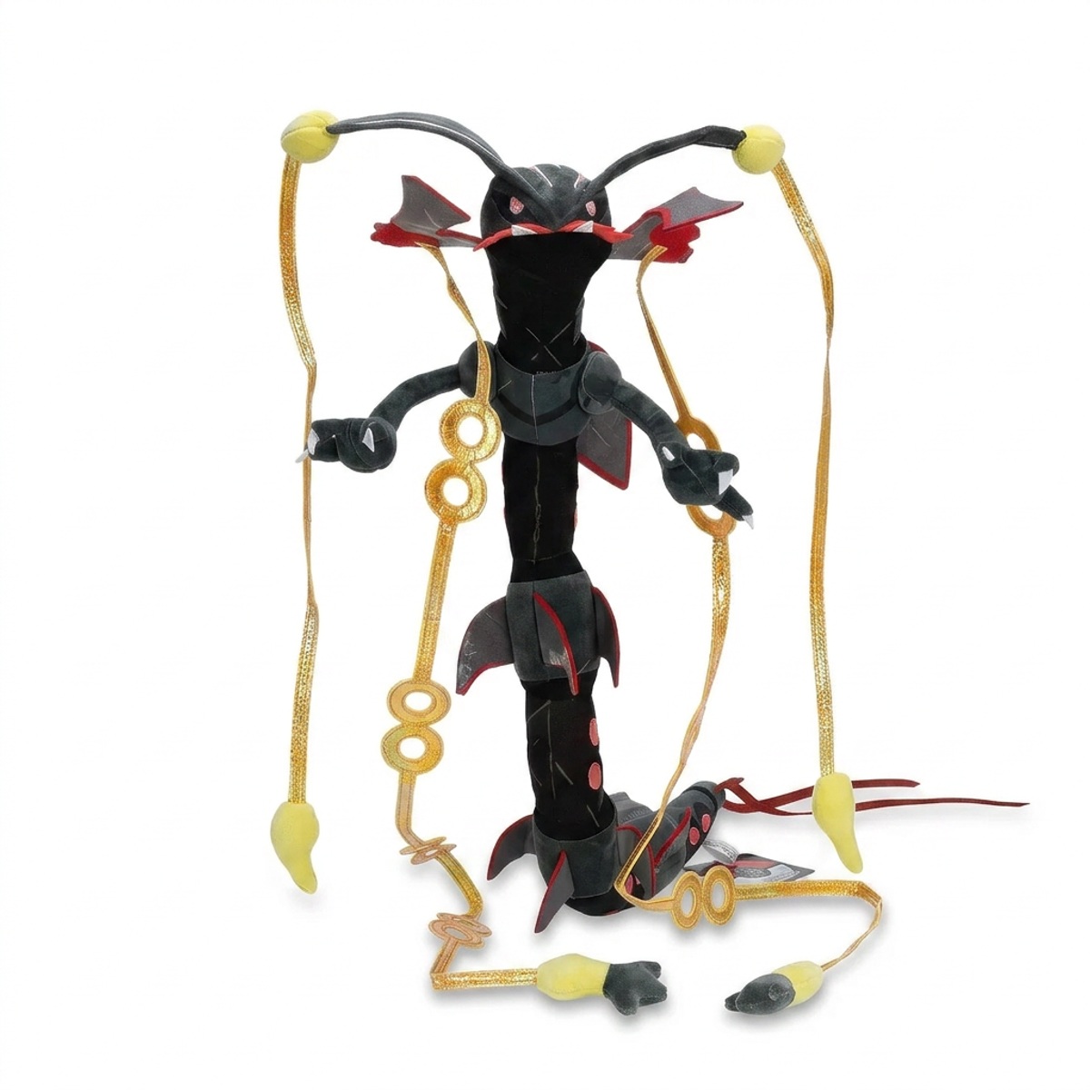 Peluche Méga Rayquaza Shiny vue de face
