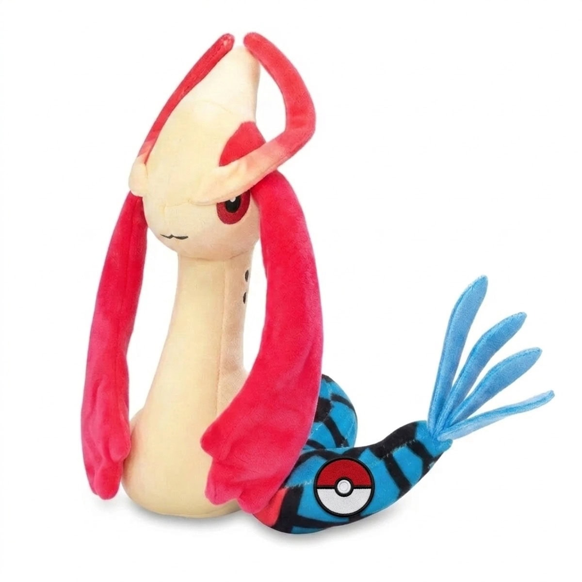 Peluche Milobellus avec badge prouvant l'authenticité du produit.