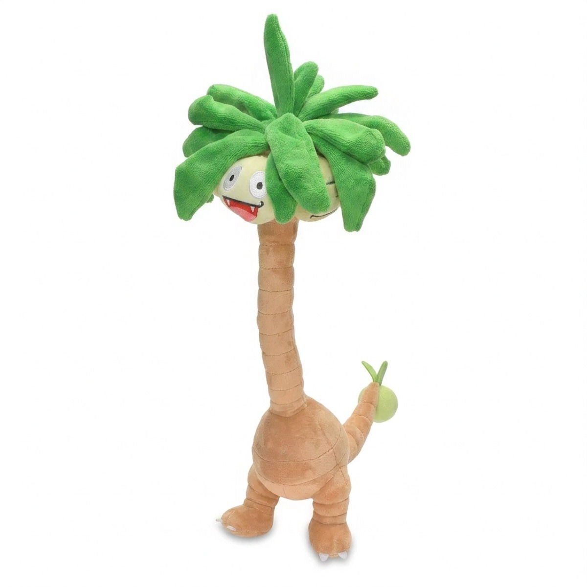 Peluche Noadkoko d'Alola vue de trois quarts
