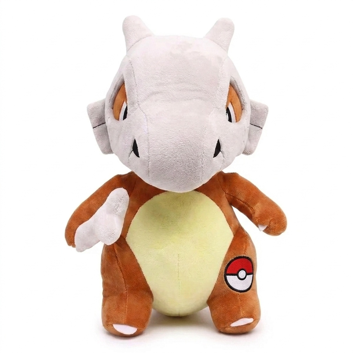 Peluche Osselait avec badge prouvant l'authenticité du produit.
