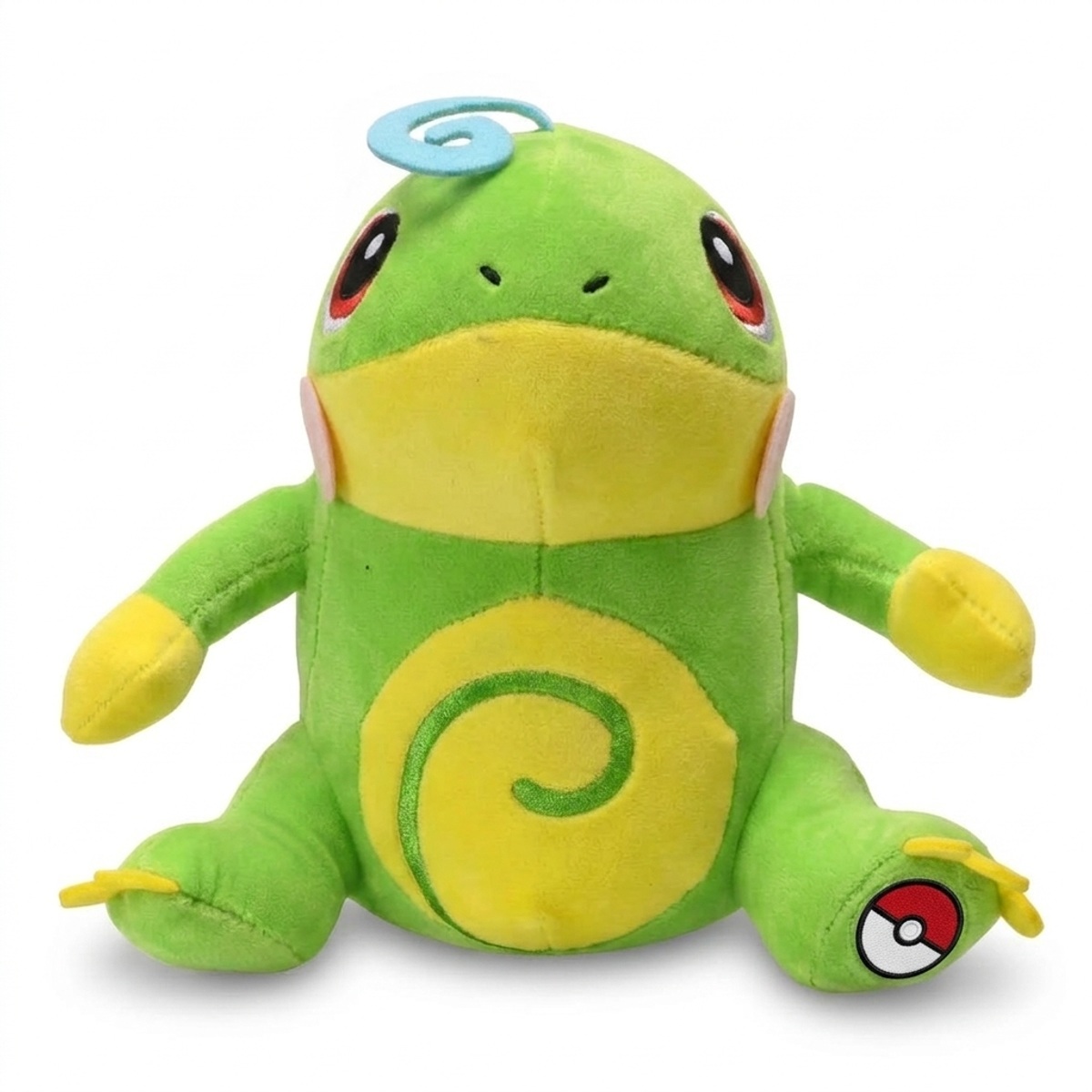 Peluche Tarpaud avec badge prouvant l'authenticité du produit.