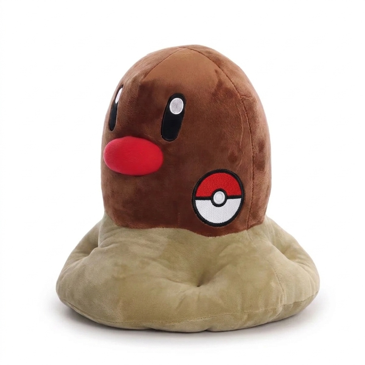Peluche Taupiqueur avec badge prouvant l'authenticité du produit.