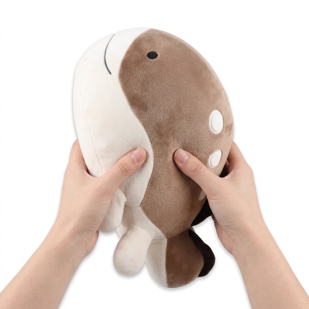 Peluche Terraiste tenue dans les mains