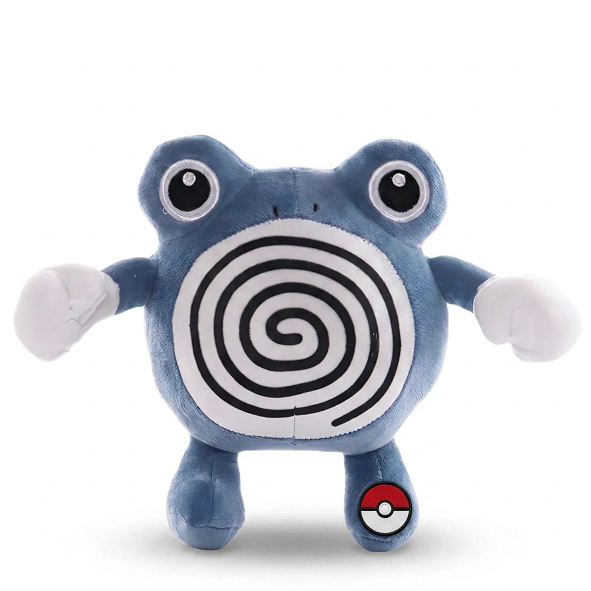 Peluche Têtarte avec badge prouvant l'authenticité du produit.
