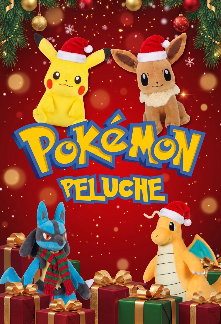 Peluche Pokemon Noël
