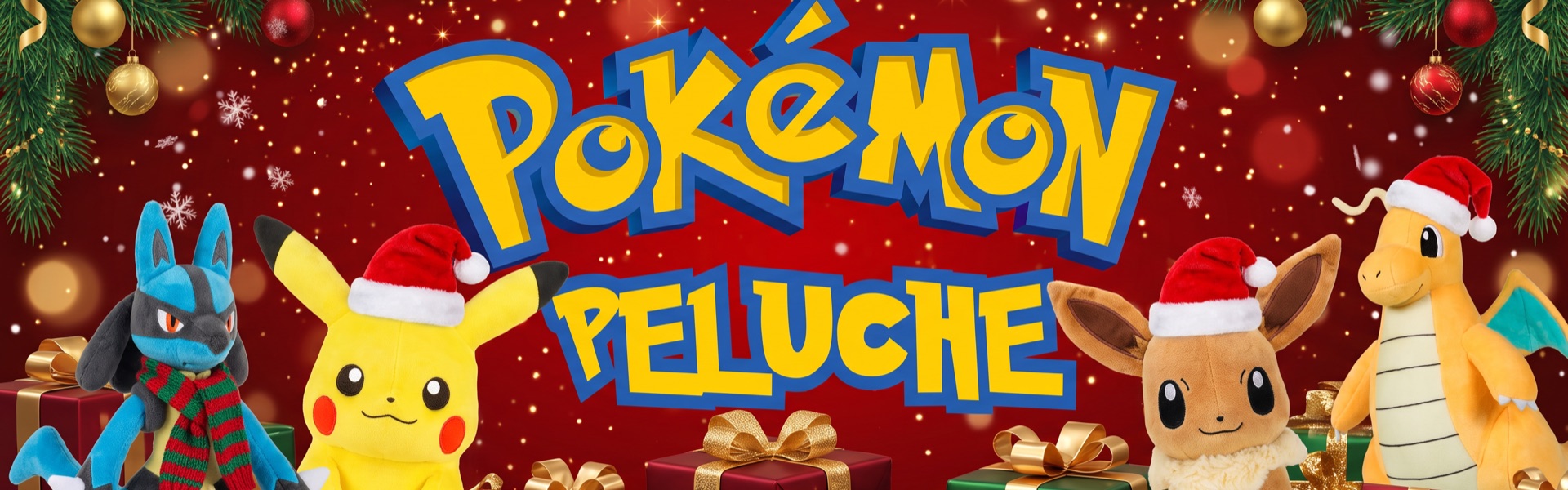 Peluche Pokemon Noël